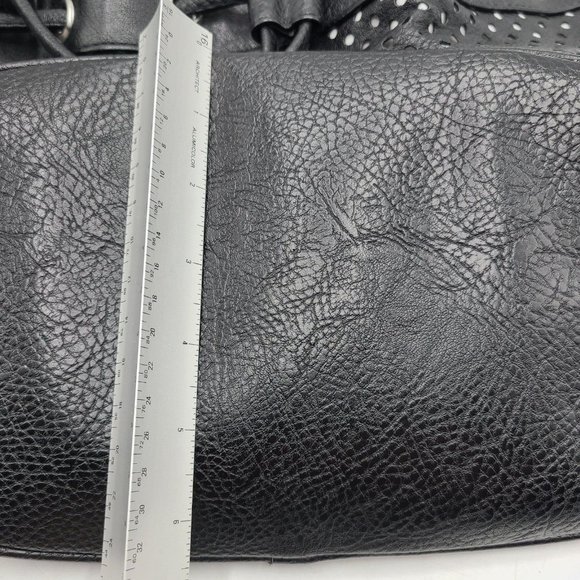 DISNEY Parks Authentic Minnie Mouse Black Handbag/Purse - Picture 11 of 12